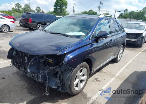 2010 Lexus Rx 350 z USA, uszkodzony, nr VIN 2T2BK1BA9AC069884